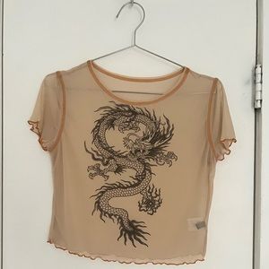 Mesh Dragon Top